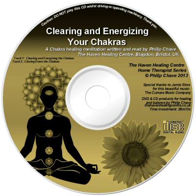 Order your Chakra Cleansing and Energizing CD today, a product by Philip Chave