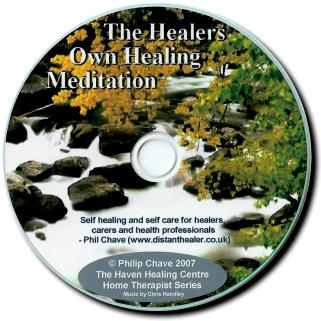 The Healers Self Healing Meditation CD - Playtime approx. 35mins