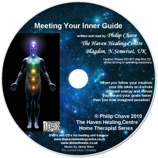 The Meet Your Inner Guide CD colour label