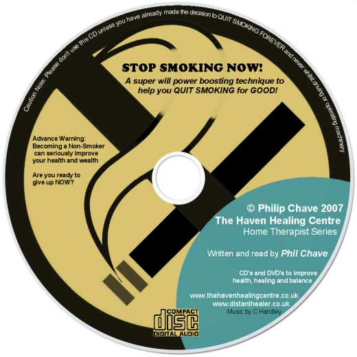 Order your Stop Smoking Now CD today, a product by Philip Chave